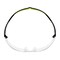Scotch Safety Glasses, Anti-fog, Gray Lens, Black and Green Frame SF400G-WV-6-PS - alternate 5
